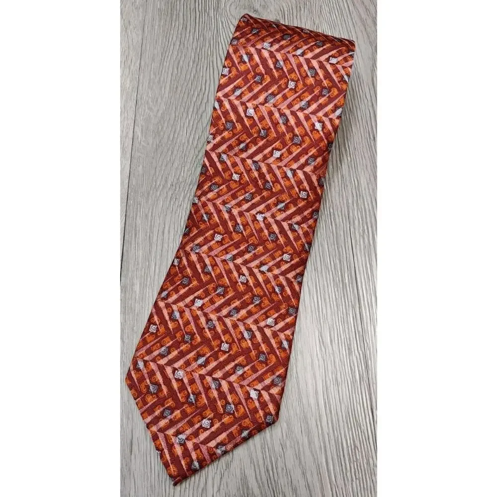 Ermenegildo Zegna Men's‎ TIE 100% Silk Made in Italy Necktie